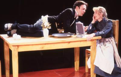 Kelly Maurer and Jefferson Mays in the Actor's Theatre of Louisville Production of "Miss Julie" 1997