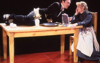 Kelly Maurer and Jefferson Mays in the Actor's Theatre of Louisville Production of "Miss Julie" 1997