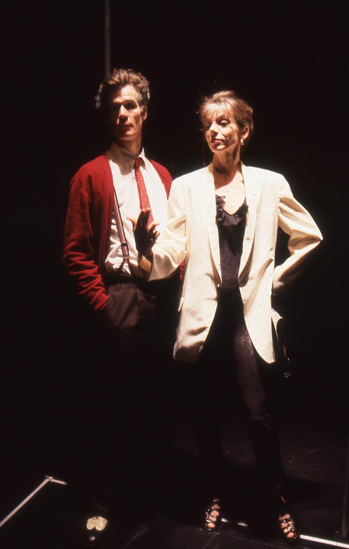 Tom Nelis and Ellen Lauren in the Actor's Theatre of Louisville Production of "Going, Going, Gone" 1996
