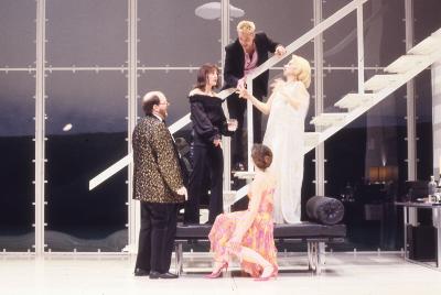Scene from "Hay Fever" at the Actor's Theatre of Louisville, KY, 2002