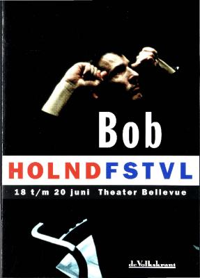 Program from "Bob" at Holland Festival, Amsterdam, Netherlands, 1999