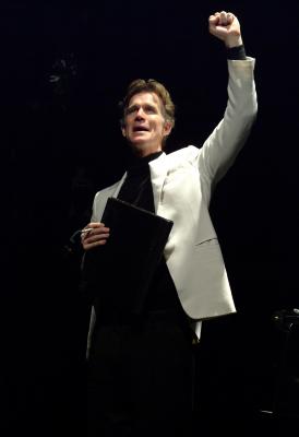 Tom Nelis as Leonard Bernstein in "Score" at New York Theatre Workshop, New York NY, 2005