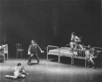 Scene with Eric Hill from "Orestes" at the Saratoga Performing Arts Center, 1992