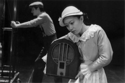 Akiko Aizawa in the Humana Festival Production of "War of the Worlds" at the Actor's Theatre of Louisville, KY 2000