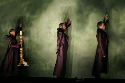 Scene from "Nicholas and Alexandra" at the LA Opera, Los Angeles, CA, 2003
