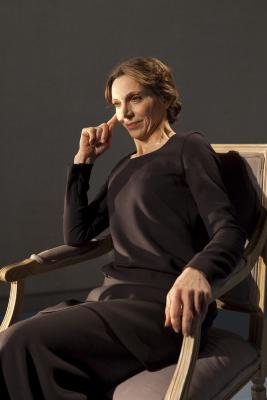 Ellen Lauren as Virginia Woolf in "Room" at the  Women's Project's Julia Miles Theater, New York, NY, 2011