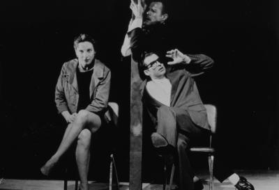Scene from "The Medium" at the New York Theatre Workshop, NY, 1994