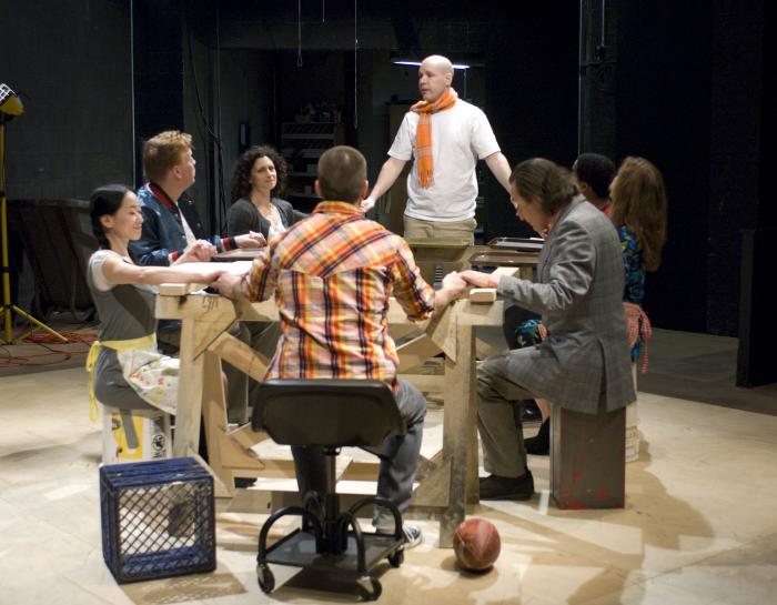 Scene from "Under Construction" at the Actors Theatre of Louisville, Louisville, KY, 2009