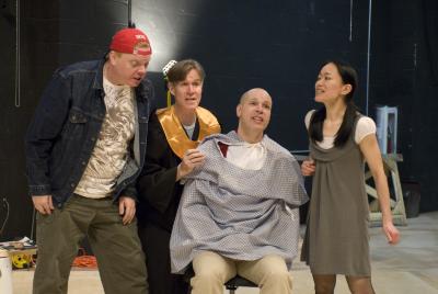 Scene from "Under Construction" at the Actors Theatre of Louisville, Louisville, KY, 2009