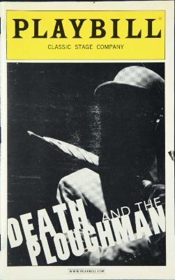 Program from "Death and the Ploughman" at the Classic Stage Theater, 2004
