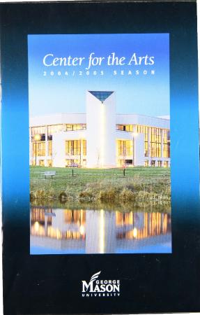 Program for "Death and the Ploughman" at the Center for the Arts, George Mason University, 2005
