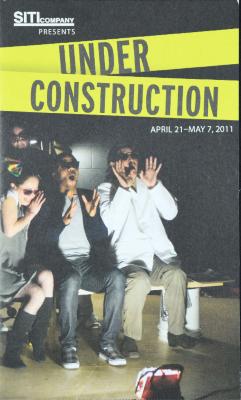 Program from "Under Construction" at Dance Theatre Workshop, 2011