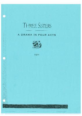 Script from "Three Sisters" 1900