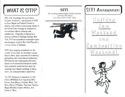 Training Brochure from SITI Company, 1996
