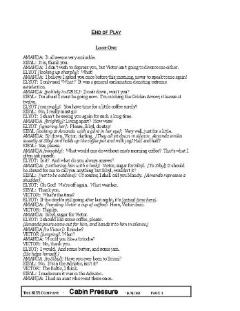 Script from "Cabin Pressure" Most up to Date, 2001