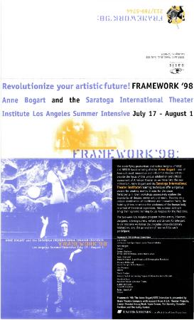 Framework Training in Los Angeles Brochure, 1998
