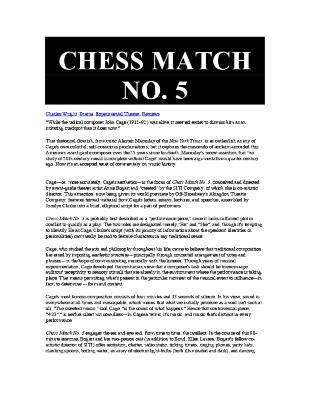 Press from "Chess Match No.5" at Abingdon Theatre, Charles Wright review, 2017