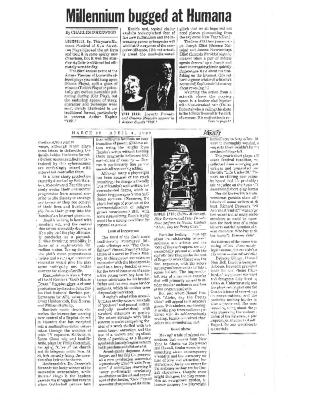 Press from "Cabin Pressure" at Actors Theatre of Louisville, Variety, review 1999