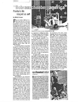 Press from "bobrauschenbergamerica" at Bobigny, Molly Grogan, 2005