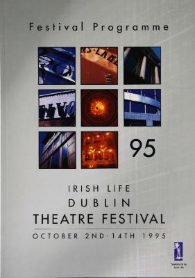 Program from "The Medium" at the Irish Life Theatre Festival, 1995