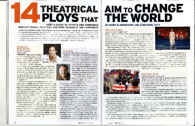 Press from American Theatre feature, 2015