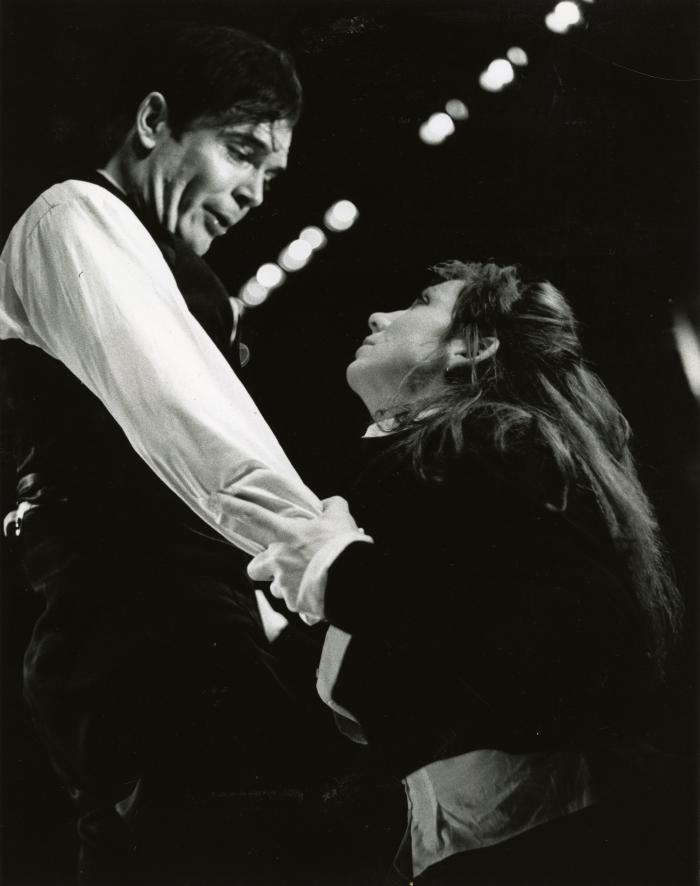 Jefferson Mays and Ellen Lauren in the Actor's Theatre of Louisville Production of "Miss Julie" 1997