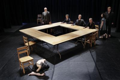 Scene from "Antigone" Workshop, 2009